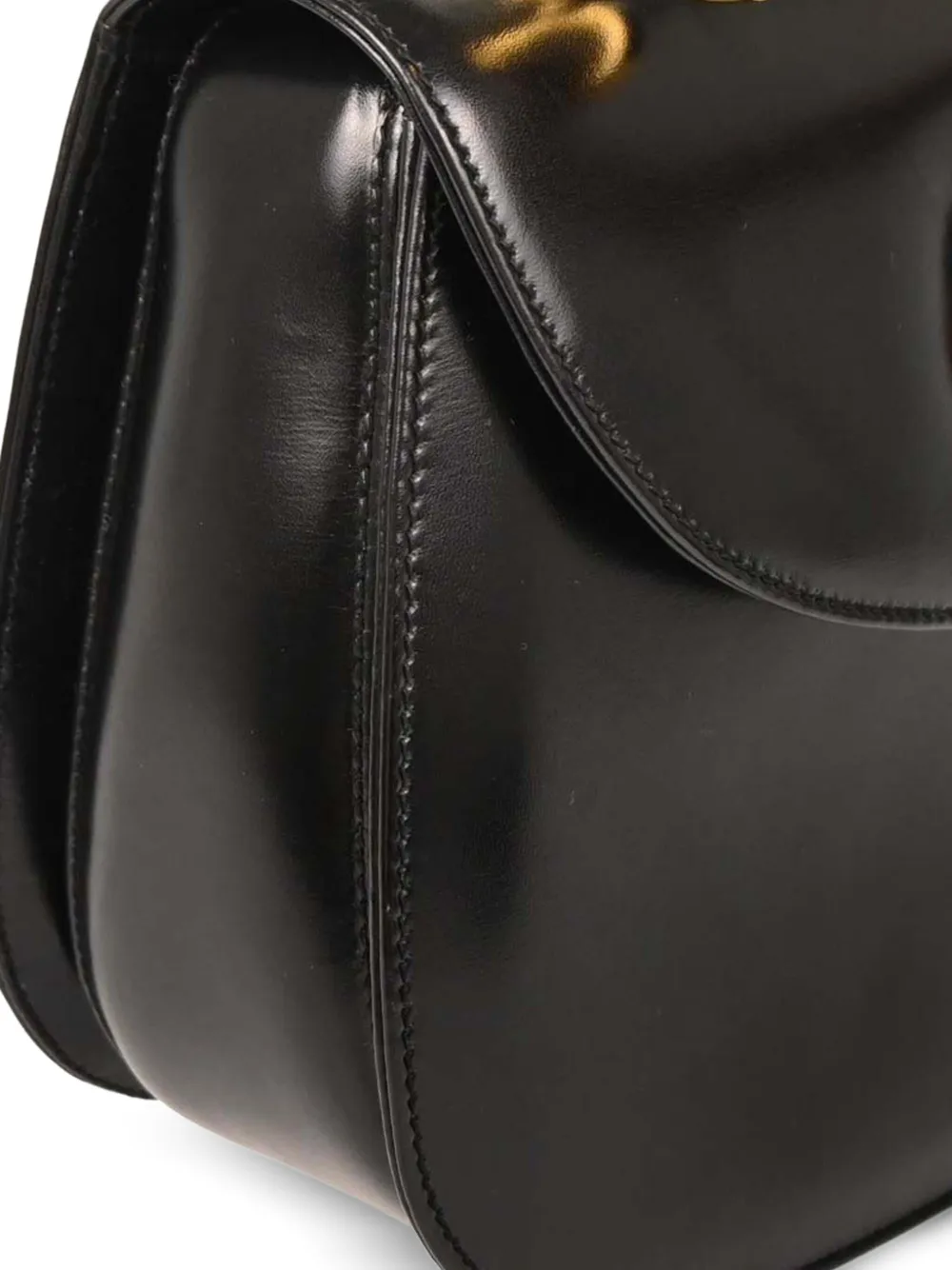Pre-owned Gucci 1990-2000s Leather Tote Bag In Black