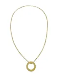 Céline Pre-Owned 1990-2000s chain circle Necklace - Gold