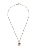CHANEL Pre-Owned 2004 mini CC pendant necklace - Gold