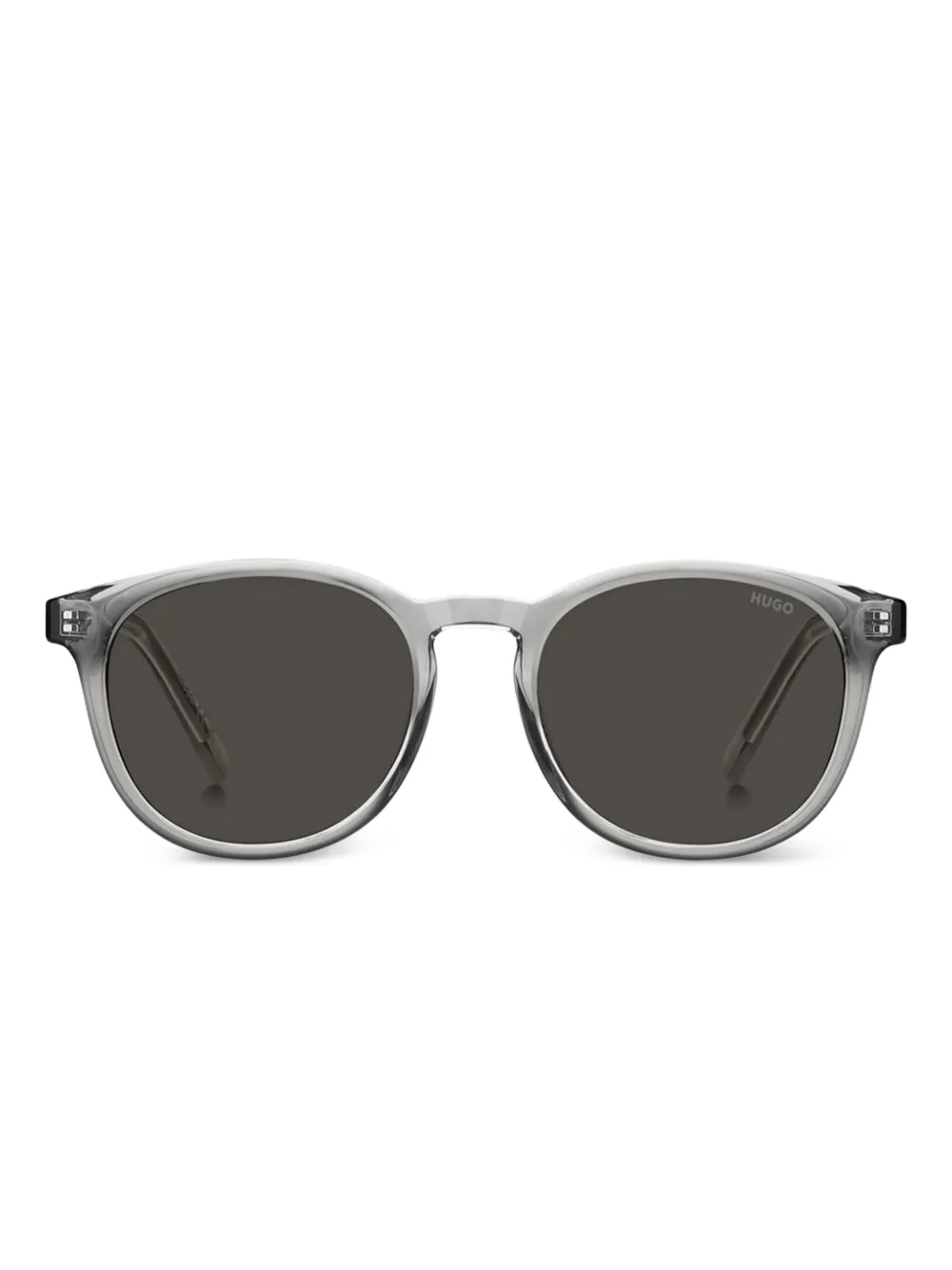 BOSS round-frame sunglasses Grijs