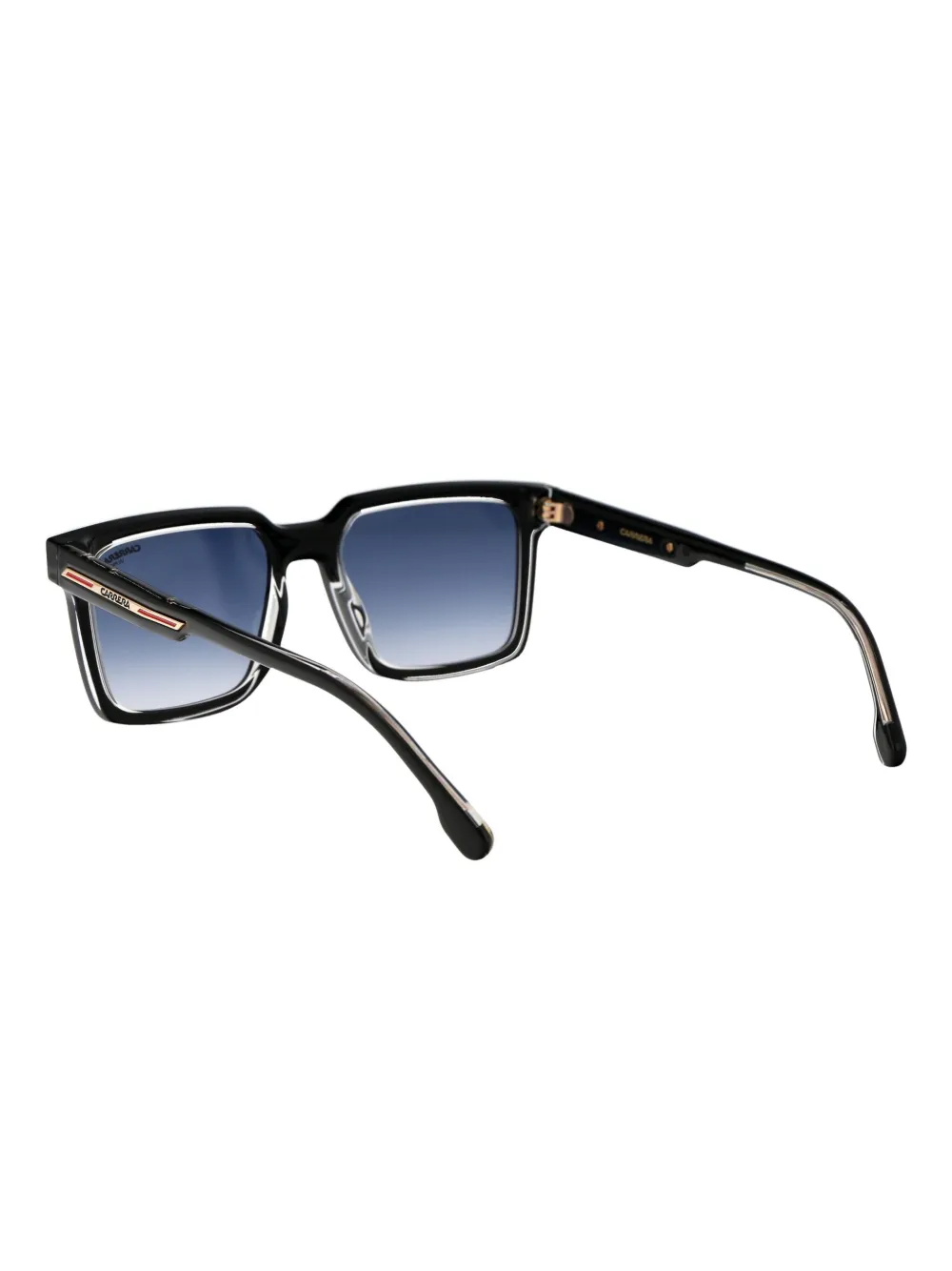 Carrera crystal-frame square sunglasses Zwart
