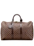 Louis Vuitton Pre-Owned 2006 Damier Ebene Keepall 50 travel bag - Brown