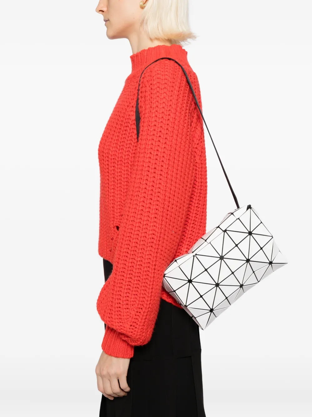 Bao Bao Issey Miyake Carton schoudertas - Wit