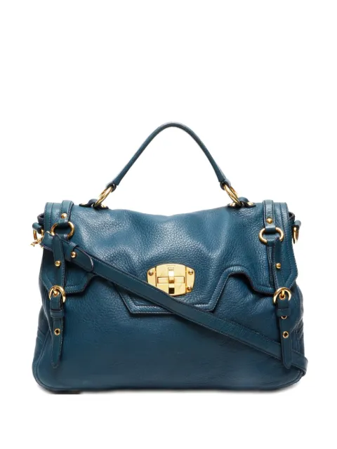 Miu Miu Pre-Owned 2010-2020 turn-lock shoulder bag