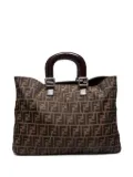 Fendi Pre-Owned 1990-2000s FF-logo tote bag - Brown