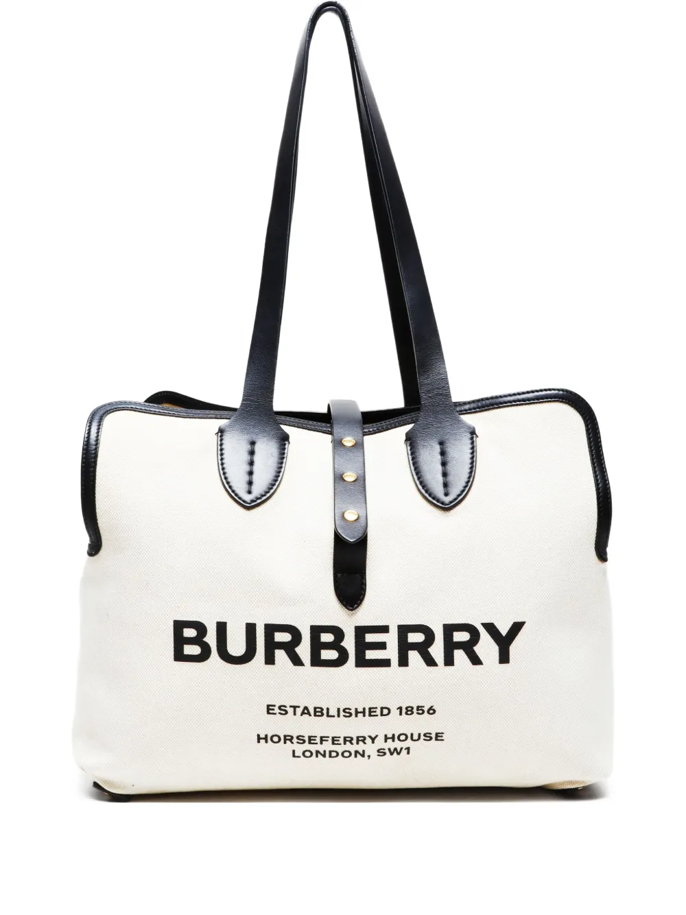 2020 logo-print tote bag