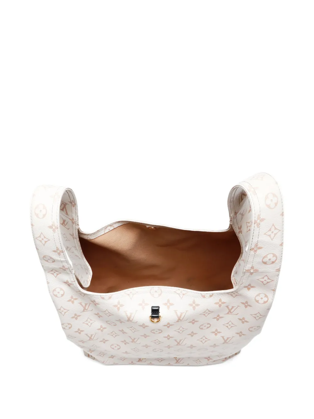 Pre-owned Louis Vuitton 2010-2020s Atlantis Gm Tote Bag In White