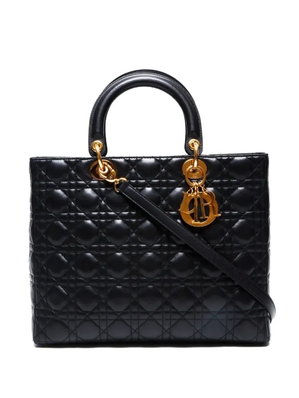 Christian Dior Pre-Owned 2000-2010 ミディアム レディ ディオール 