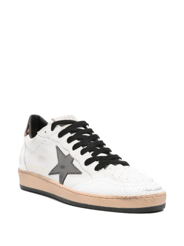 Golden Goose Ball Star snake-detail Sneakers White FARFETCH IN