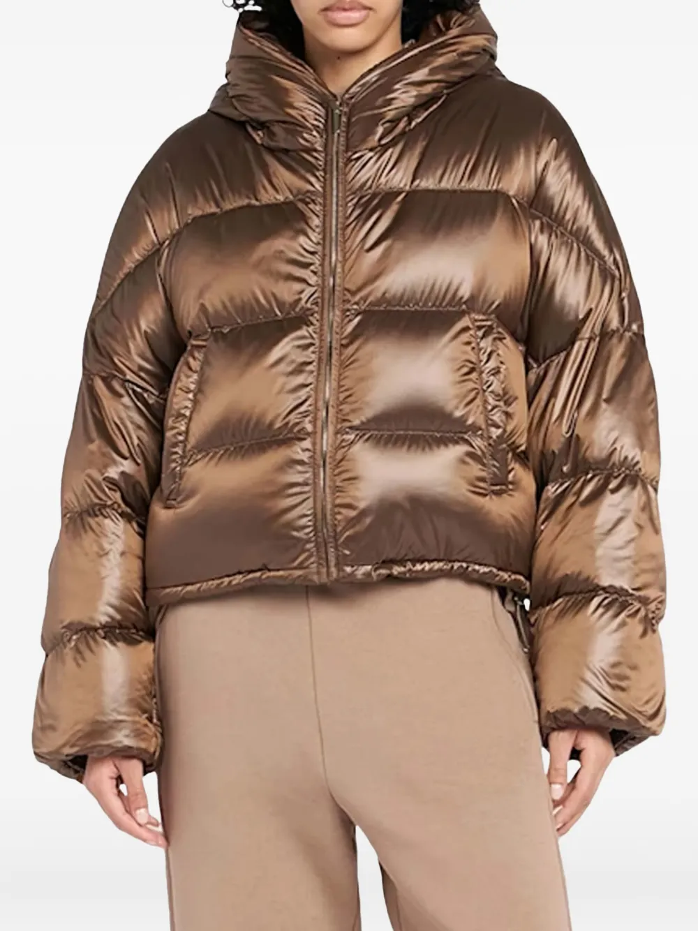 Max Mara hooded puffer jacket Bruin