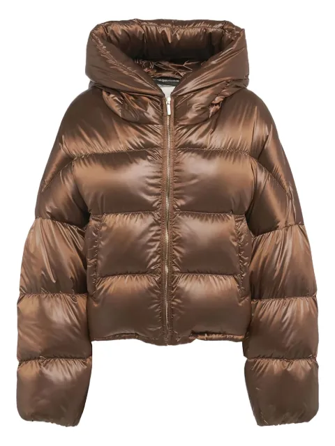 Max Mara hooded puffer jacket