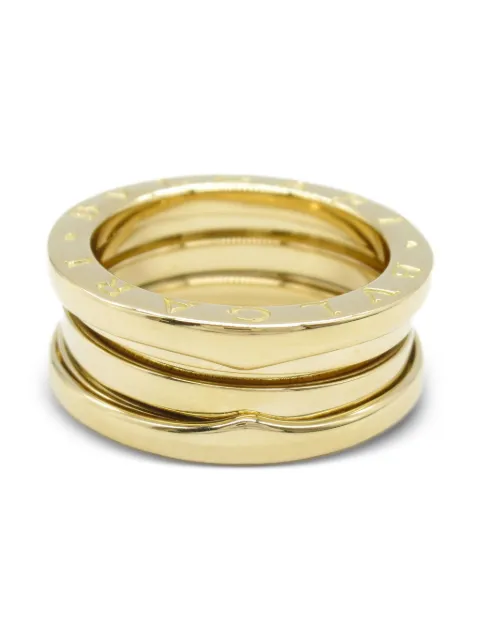 Bvlgari Pre-Owned 2010s 18K yellow gold B.zero1 ring