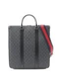 Gucci Pre-Owned 2020s GG Supreme leather tote bag - Black