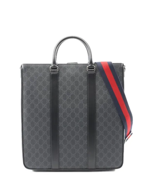 Gucci Pre-Owned 2020s GG Supreme leather tote bag