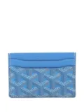 Goyard Pre-Owned 10s Sun Sulpice leather card case - Blue