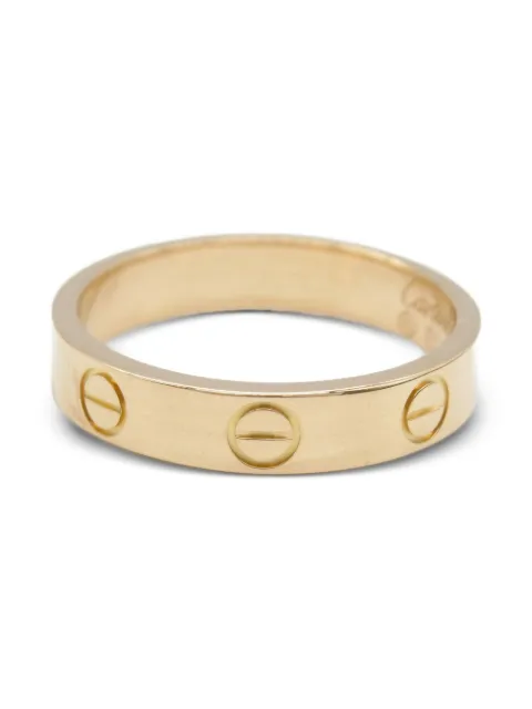 Cartier 2010s 18K rose gold Love ring