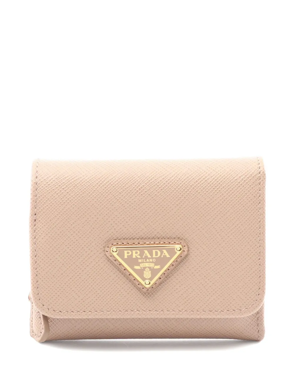 2020s Saffiano tri-fold wallet