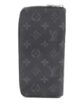 Louis Vuitton Pre-Owned 2021 Monogram Eclipse Zipper wallet - Black