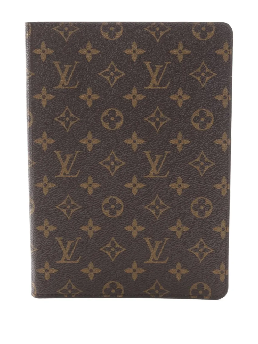 Pre-owned Louis Vuitton 2016 Folio Ipad Air2 Case Tablet Case In Brown