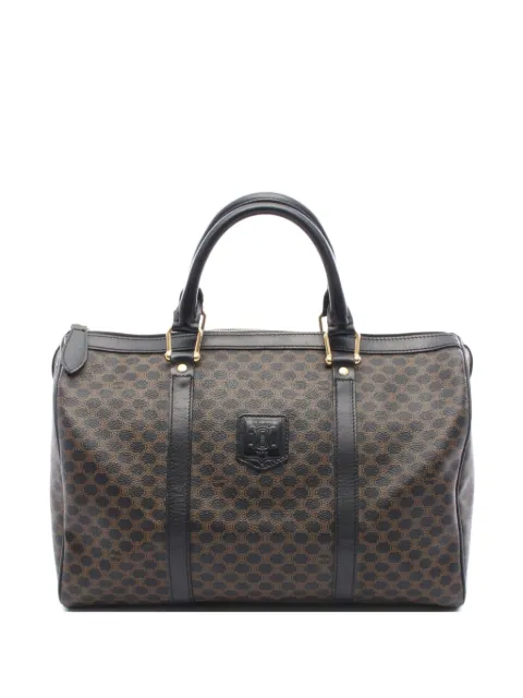 Céline Pre-Owned 2010s Macadam boston bag