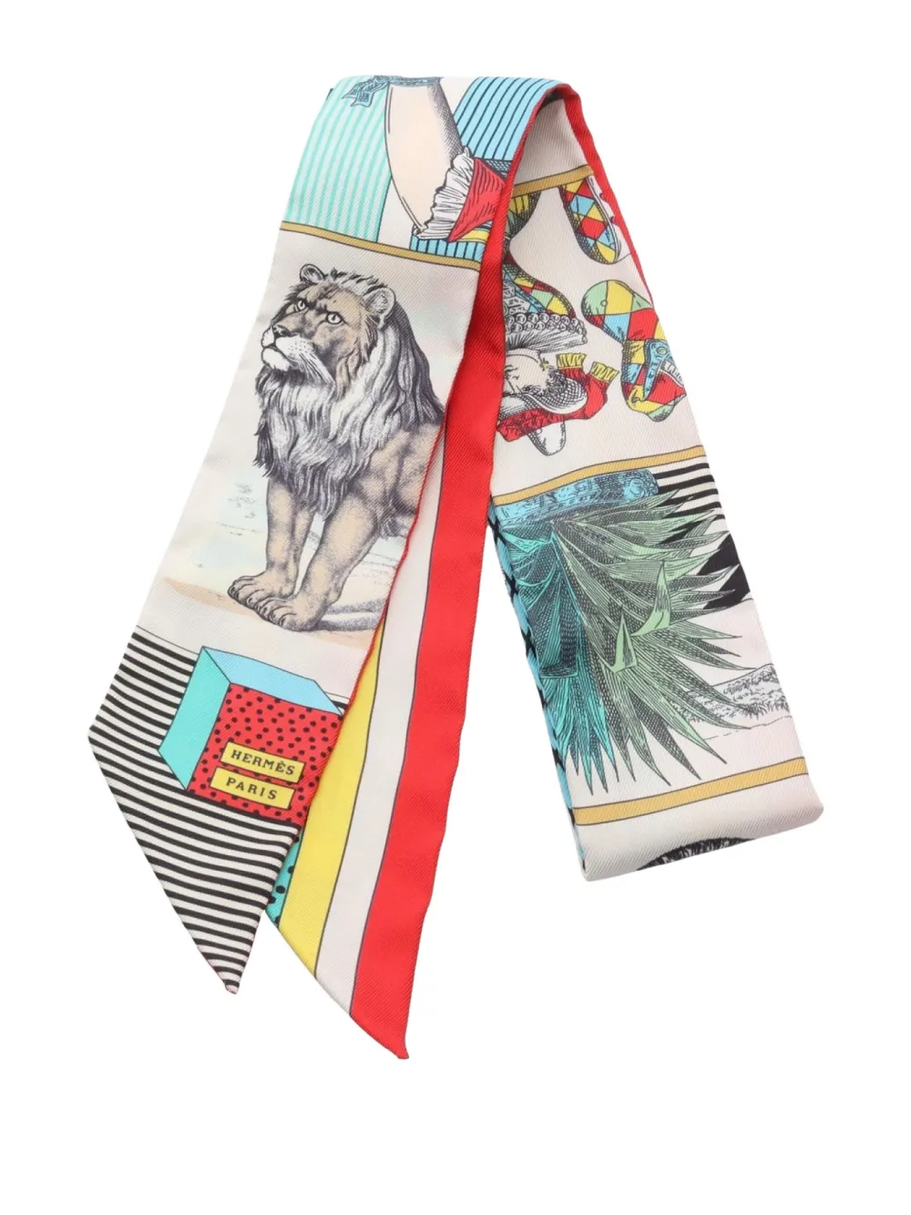 2020s GRAND THEATRE NOUVEAU silk ribbon scarf