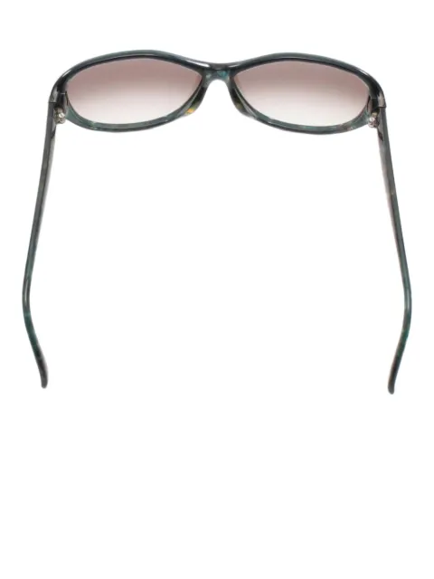 Christian Dior Pre-Owned 2010s geometric pattern sunglasses