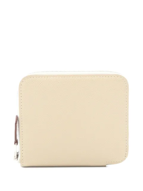 Hermès Pre-Owned 2023 Azap Compact round zipper wallet