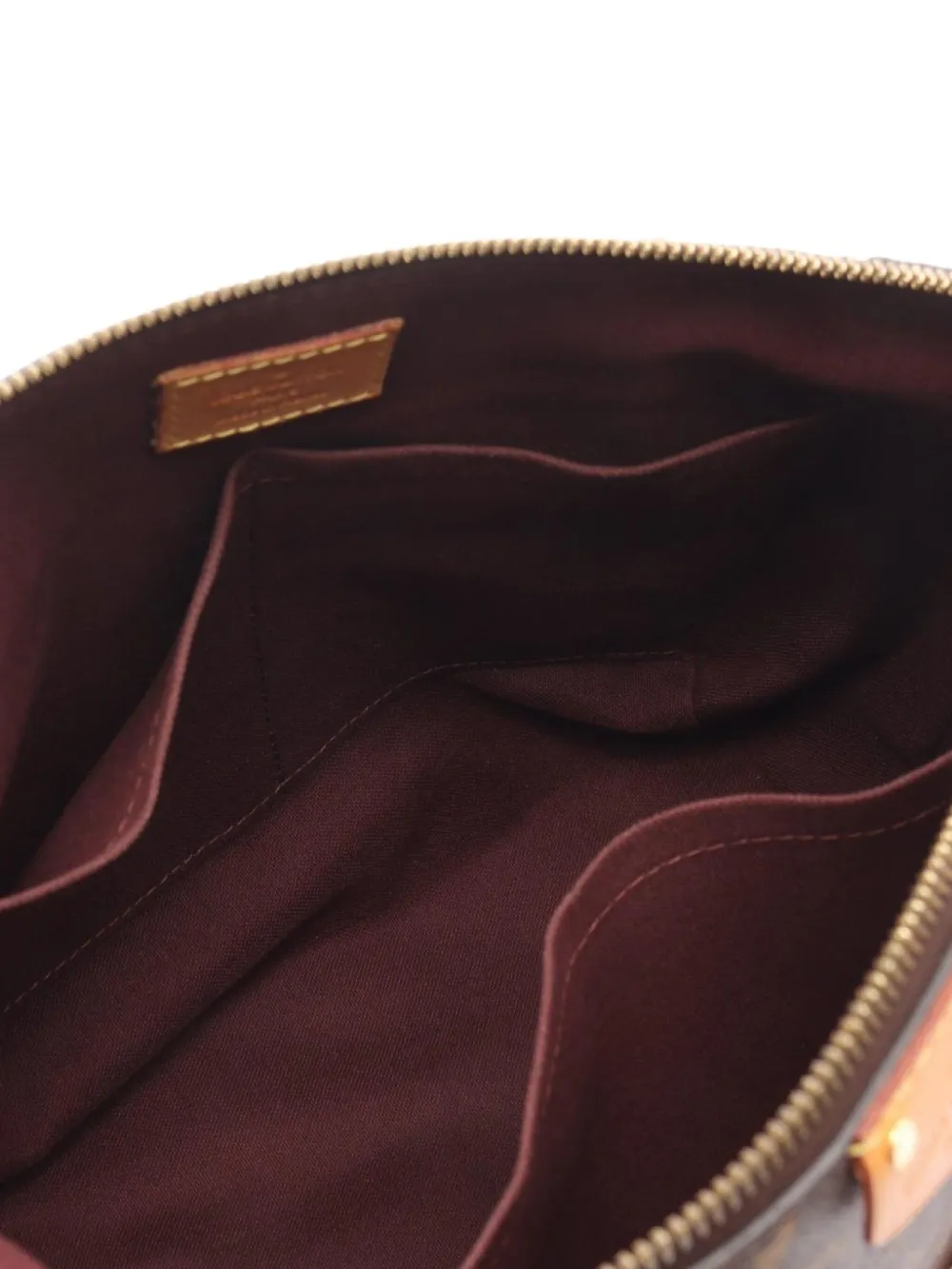 Pre-owned Louis Vuitton 2016 Turen Pm Monogram Handbag In Brown