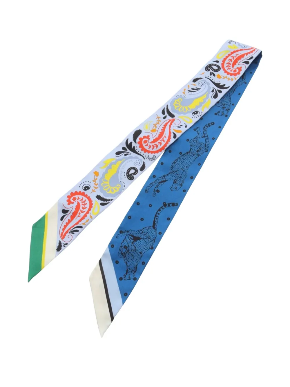 20100s Gueparde paisley-pattern scarf