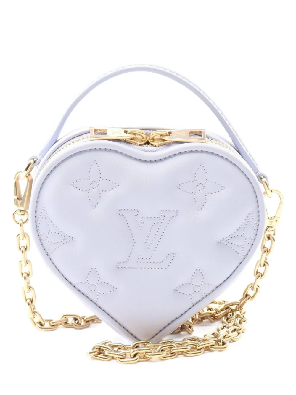 Louis Vuitton Pre-Owned 2021 Pop My Heart ハンドバッグ - パープル Louis Vuitton Pre-Owned 2021 Pop My Heart ハンドバッグ - パープル