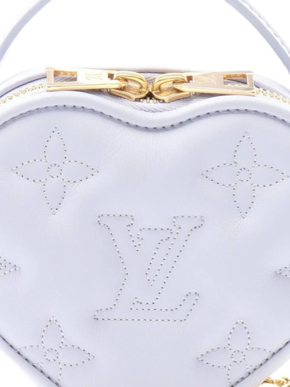Pre-owned Louis Vuitton 2021 Pop My Heart Tote Bag In Purple