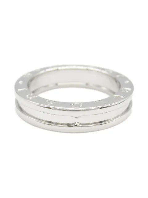 Bvlgari Pre-Owned 2010s 18K white gold B-zero1 ring