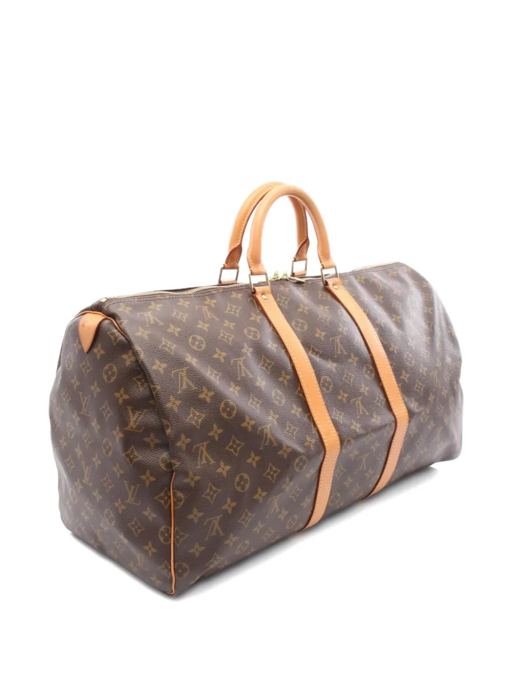 Louis Vuitton Pre-Owned 1995 Keepall 55 leather Boston bag | Pre-Owned | Image 2