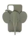 Loewe Pre-Owned 2010s leather iPhone 11 iPhone case - Green