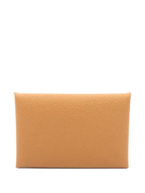 Hermès Pre-Owned 2020 Calvi leather coin purse