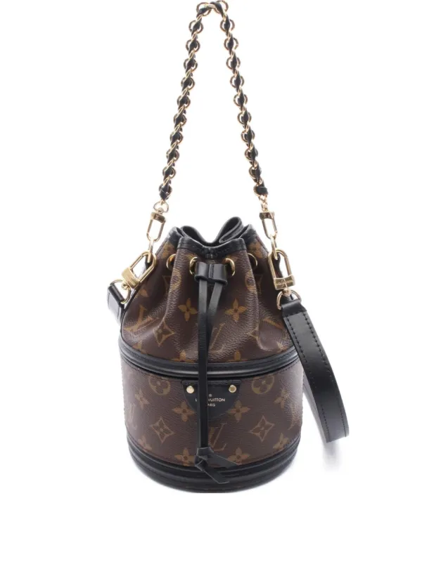 Vuitton Monogram Real Leather Louis Vuitton Bucket Bag Louis