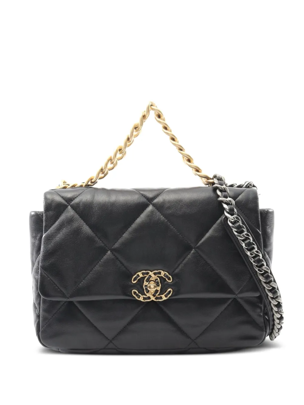 CHANEL Pre-Owned 2020-2021 Classic Flap 19 shoulder bag - Nero