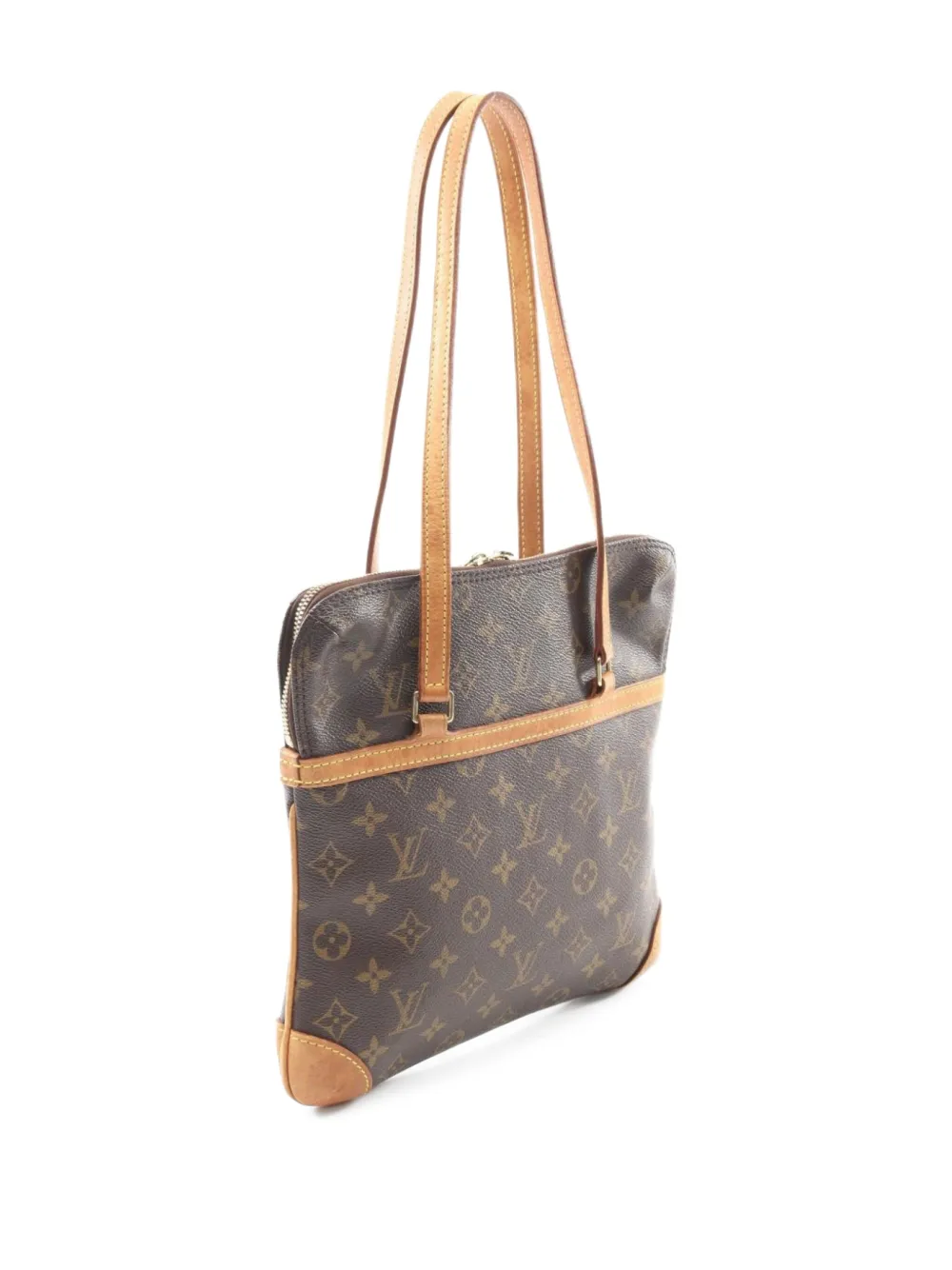 Pre-owned Louis Vuitton 2004 Kusan Gm Monogram Shoulder Bag In Brown