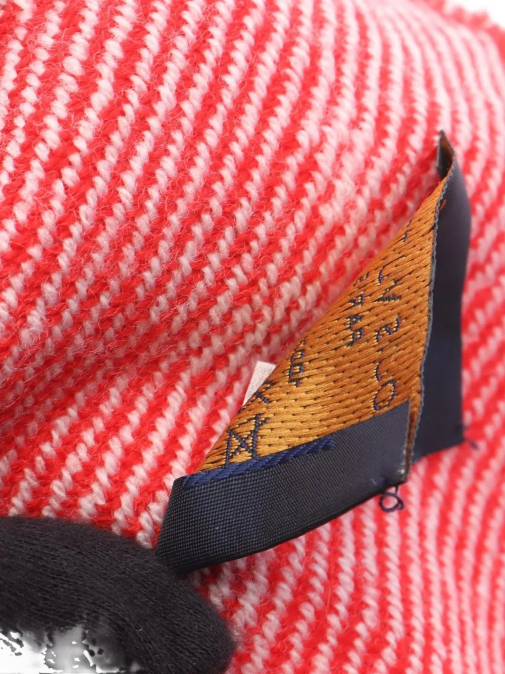 Pre-owned Louis Vuitton 2019 Monogram-pattern Scarf In Red