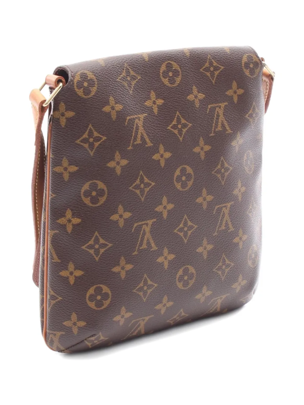 Pre-owned Louis Vuitton 2001 Musette Salsa Shoulder Bag In Brown