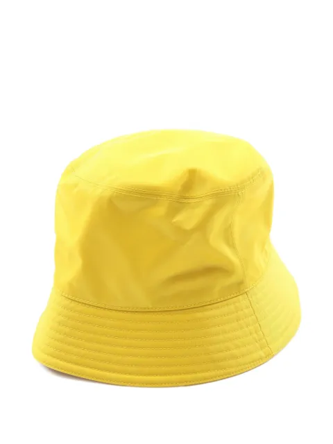 Prada Pre-Owned 2022 triangle-logo bucket hat