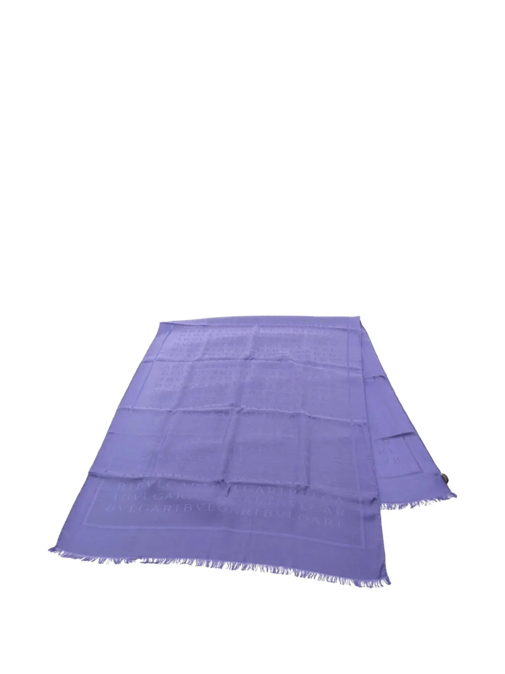 2020s Logomania silk shawl