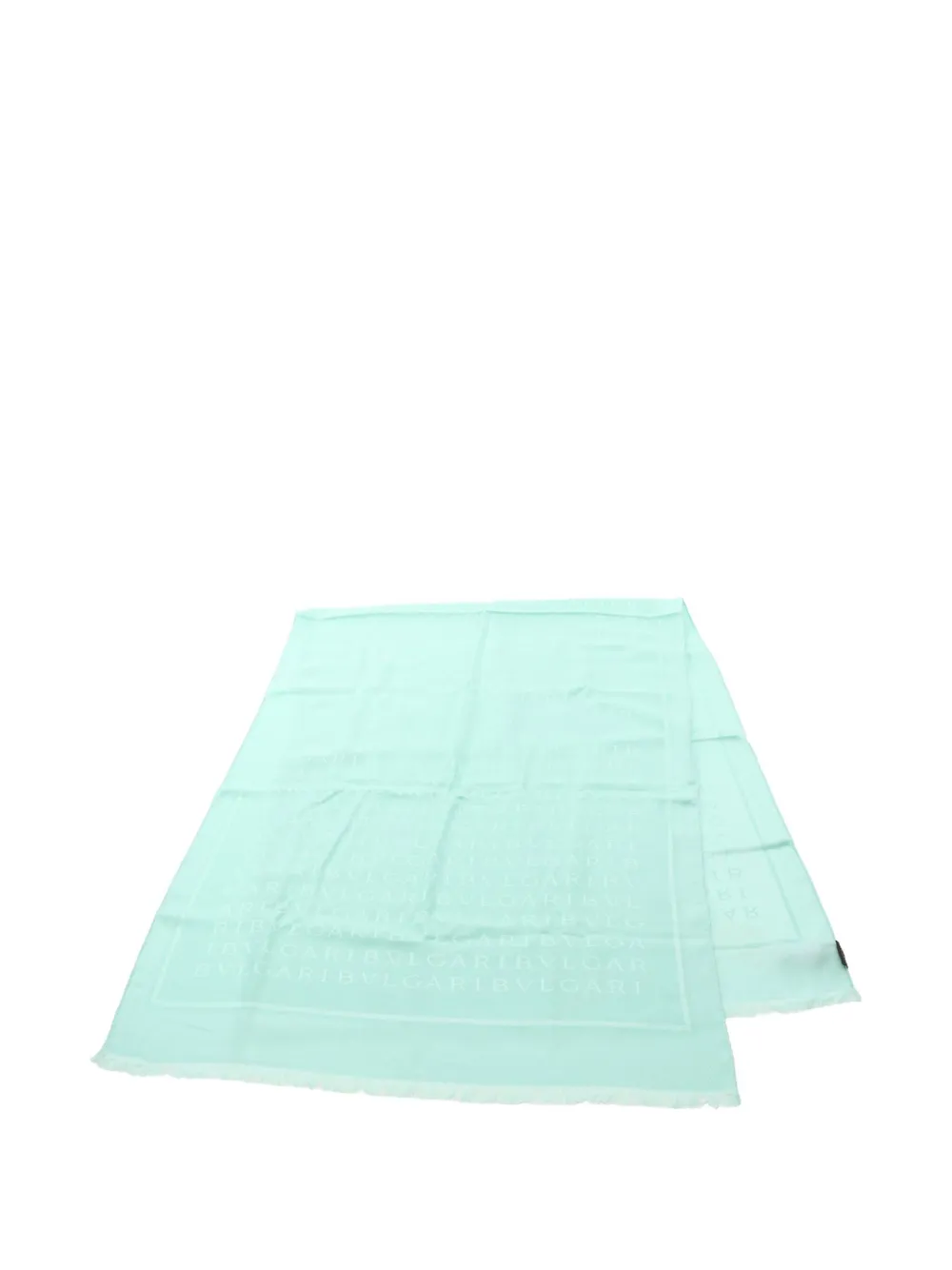 2020s logomania silk shawl