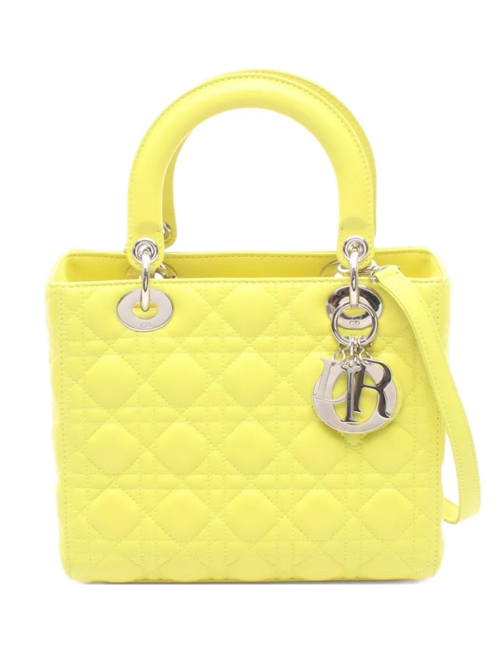 10s Lady Dior quilted-leather handbag