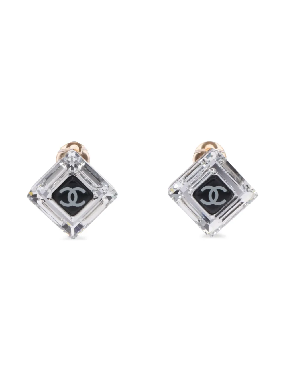 1986 crystal-embellished earrings