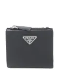 Prada Pre-Owned 2020s bi-fold saffiano-leather wallet - Black