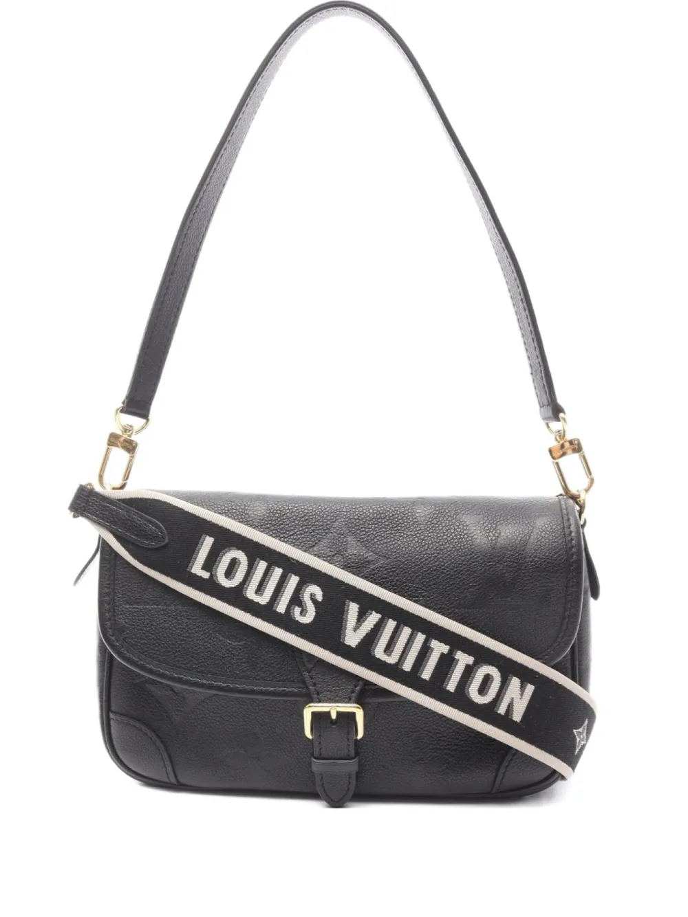 Louis Vuitton Pre-Owned 2021 Diane Monogram-Empreinte leather shoulder Louis Vuitton Pre-Owned 2021 Diane Monogram-Empreinte leather shoulder