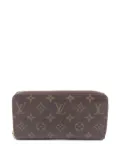 Louis Vuitton Pre-Owned 2011 monogram-pattern zipper wallet - Brown