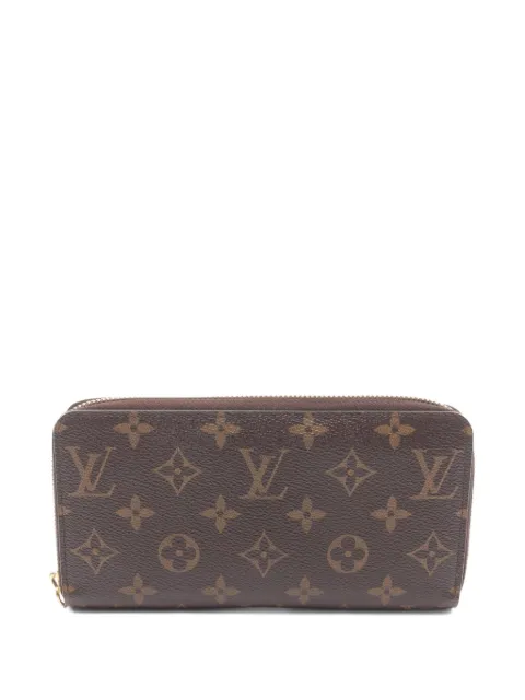 Louis Vuitton Pre-Owned 2011 monogram-pattern zipper wallet