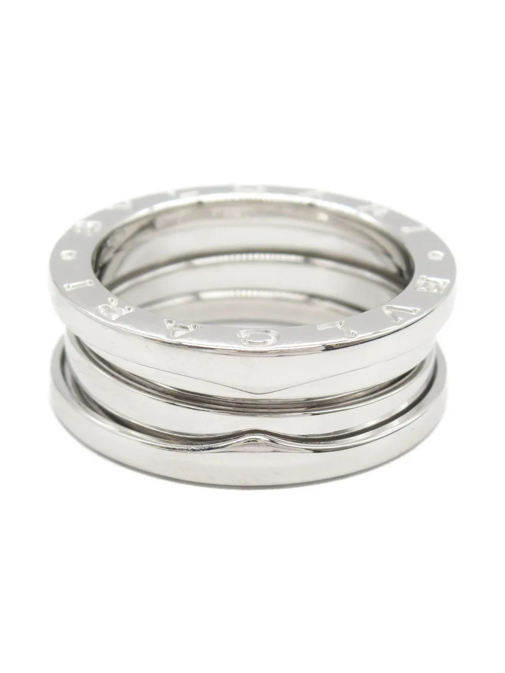 Bvlgari Pre-Owned 2010s 18K white gold B-zero1 ring | Silver | Image 1